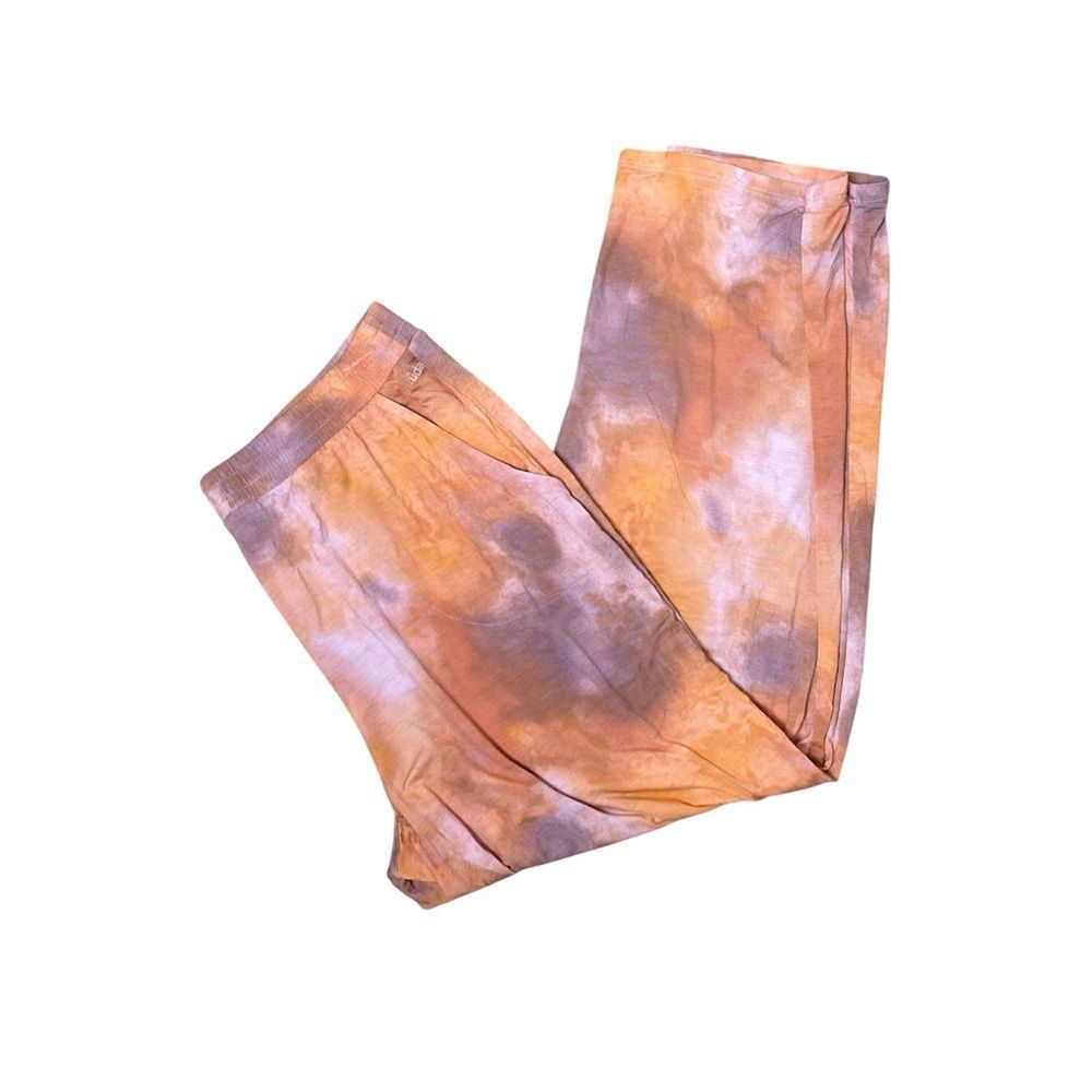 Zuda Tie Dye Leggings Size M High Rise Stretch Athleisure Activewear Yoga